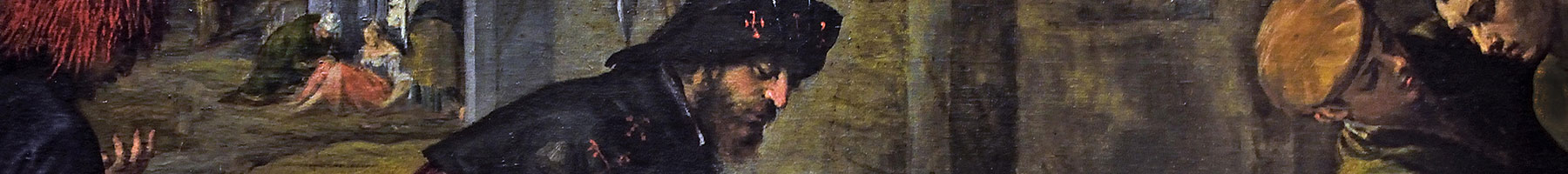 painting of Saint Roch visiting the plague-stricken