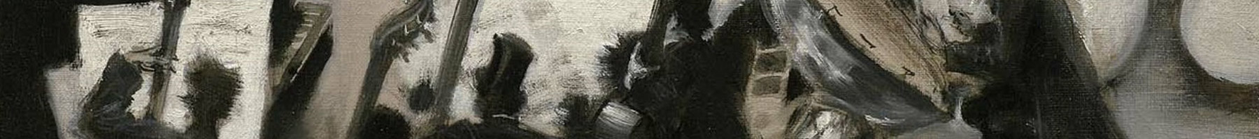 painting of musicians in an orchestra