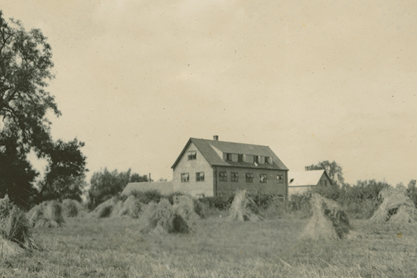 Plough Printing shop in 1930s
