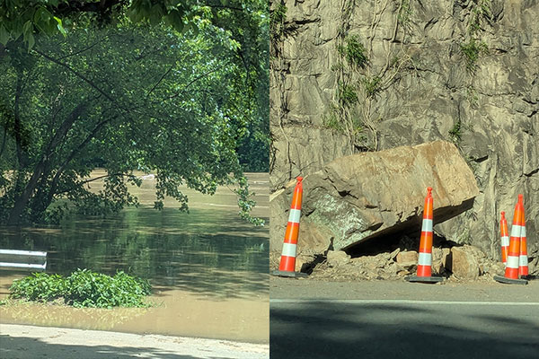road damage