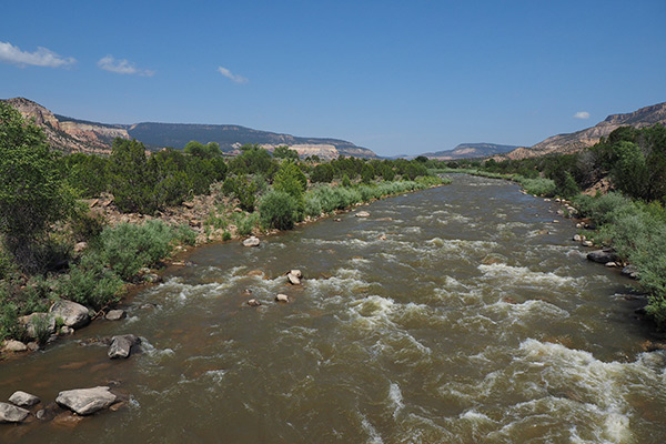 Chama River in New Mexico