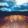 a highway at dusk