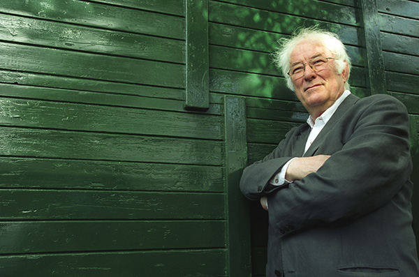 portrait of Seamus Heaney