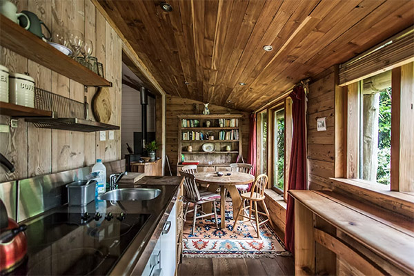 a cozy cabin