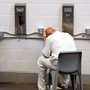  a prisoner making a phone call