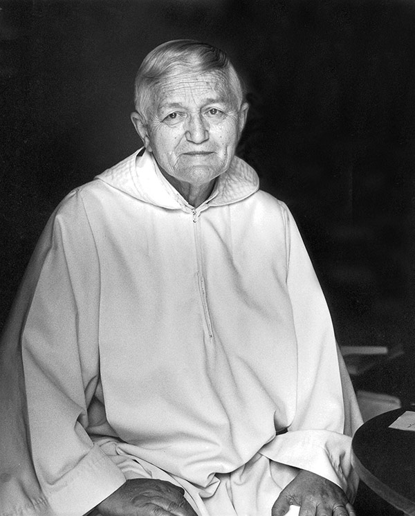 portrait of Brother Roger