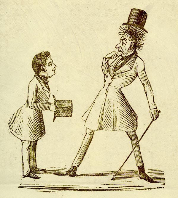 illustration of Kierkegaard