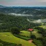 aerial view of Kentucky farmland