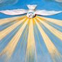 painting of the Pentecostal dove