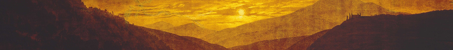 painting of a boat on a river at night