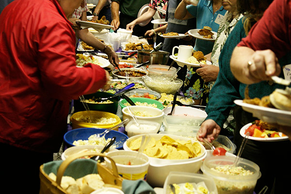 potluck food