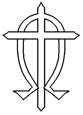 Omega and Cross Symbol