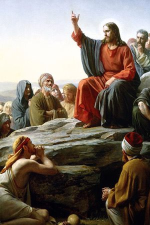 painting of Sermon on the Mount