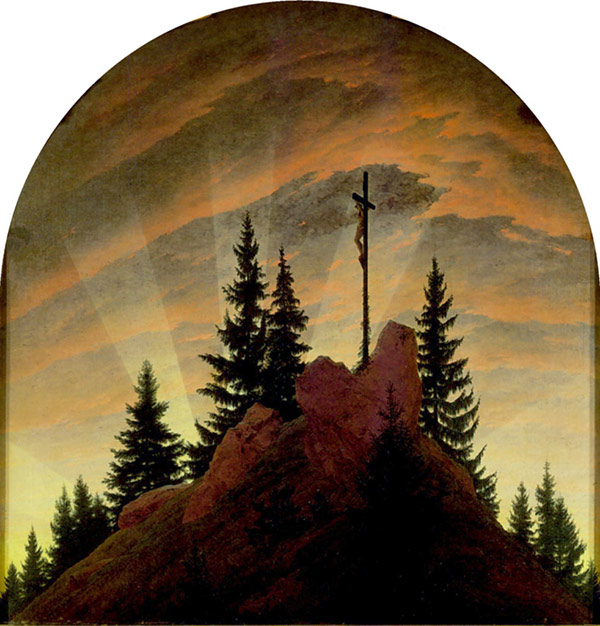 Caspar David Friedrich, Croix dans les montagnes