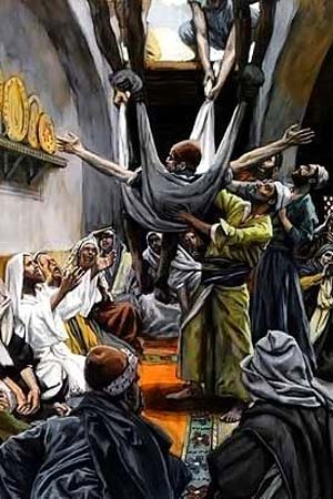 Jesus healing the sick