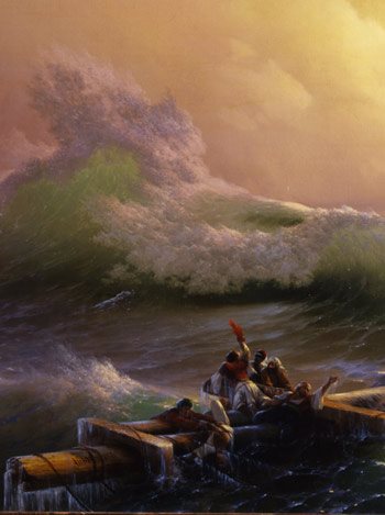 Painting by Hovhannes Aivazovsky, The Ninth Wave