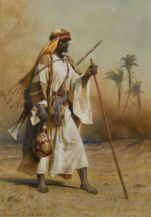 On the Way from Sinai to Cairo by Carl Haag
