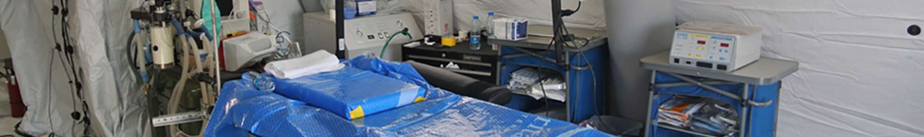 tent hospital in mosul iraq