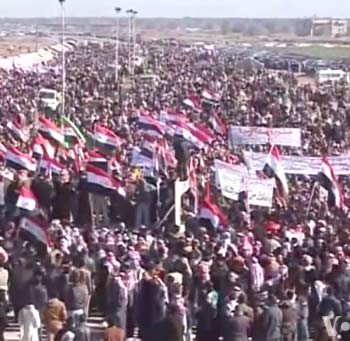 Iraq Sunni Protests