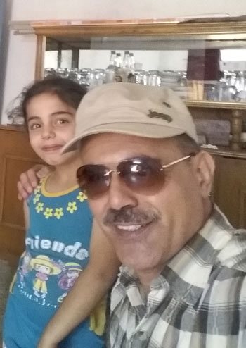 Waleed Matoka and his niece