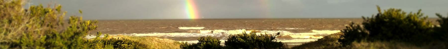 Rainbow over the Ocean