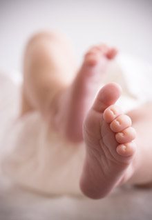 A Baby's feet