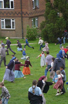 community playing games