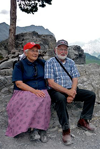 Dan and Hanna in Switzerland