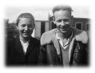 나의 부모님, 클라우스와 이레나(약혼 당시), 1959