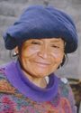 Elderly woman from Ecuador
