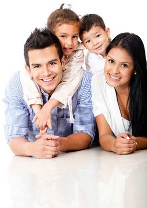 a happy family