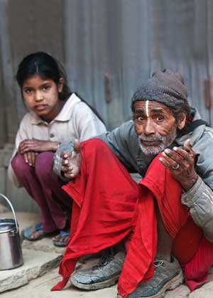 a Nepalise family