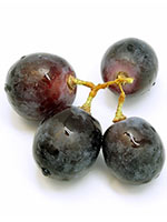 small bunch of grapes