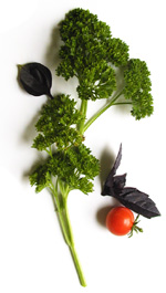 parsley and tomatoes