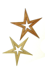 wooden star