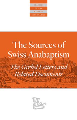 book cover of Sources of Swiss Anabaptism