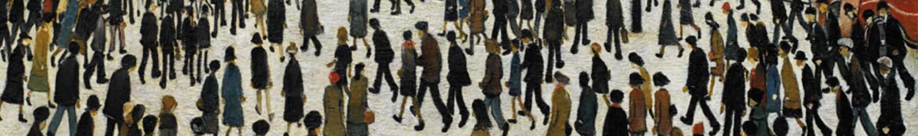 painting of a crowd of people