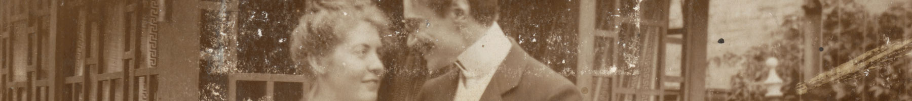 Eberhard and Emmy Arnold at their engagement