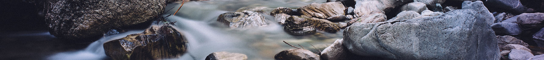 stream rushing over rocks