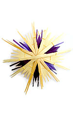 Christmas decoration straw star