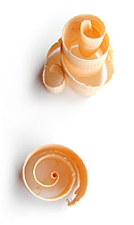 wood shavings