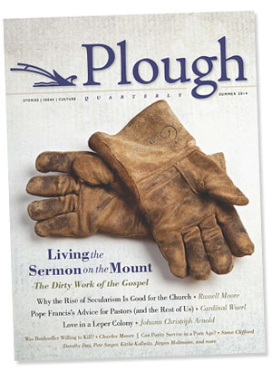 Plough Quarterly Summer 2014 Cover