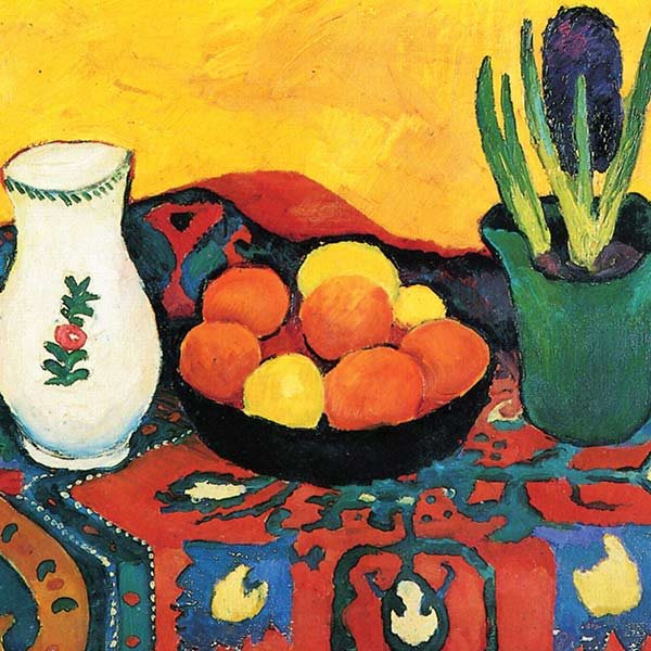 still life with fruit