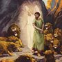 Daniel in a den of lions