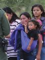 immigrant mother and child at mexican border