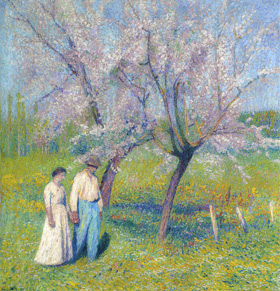 Painting by Henri Martin