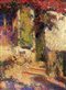 impressionist painting of arbor