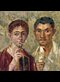 portrait of ancient Roman couple