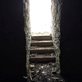 sunlight in dark hallway