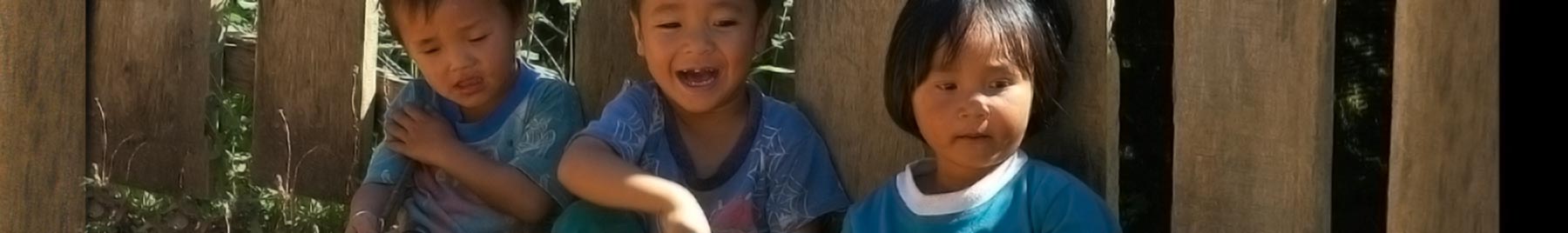 three boys playing